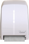 RAPHAEL MECHANICAL HANDS FREE ROLL TOWEL DISPENSER - WHITE