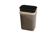 WASTE BIN Rectangular Grey