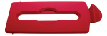 SLIM JIM RECYCLING STATION PAPER SLOT LID - RED