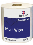JANGRO MULTI WIPE ROLL 400 sheets 25x38cm per roll