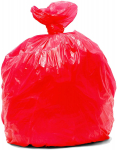 HEAVY DUTY RED REFUSE SACKS (18"X29"X38") - BOX OF 200
