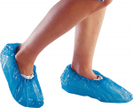 DISPOSABLE OVERSHOE 16" Blue .