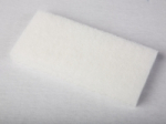 OCTOPUS SCRUB PAD, White Non-Abrasive