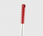 HYGIENE ALUMINIUM SCREW FIT HANDLE - 1.36M - RED