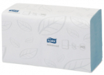 TORK ZIGZAG SINGLE FOLD 2 PLY HAND TOWEL - BLUE