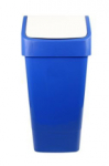 SWING TOP BIN 50 lt Blue
