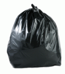 LIGHT DUTY BLACK REFUSE SACKS (18"X29"X38")- BOX OF 200