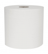 RAPHAEL WHITE EMBOSSED ROLL TOWEL 1PLY - 6 ROLLS