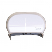 RAPHAEL VERSA TWIN TOILET TISSUE DISPENSER - WHITE