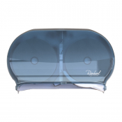 RAPHAEL TWIN JUMBO TOILET TISSUE DISPENSER - BLUE
