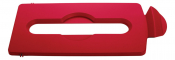 SLIM JIM RECYCLING STATION PAPER SLOT LID - RED