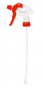 RED SPRAYER HEAD FOR TRIGGER SPRAY BOTTLES