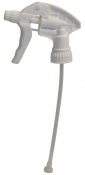 WHITE SPRAYER HEAD FOR TRIGGER SPRAY BOTTLES