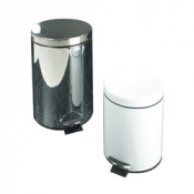 STEEL PEDAL BIN 12ltr Stainless