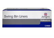 WHITE SWING BIN LINERS (13inch x 23inch x 30inch) - BOX OF 1000