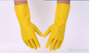 HOUSEHOLD GLOVES Yellow Medium Singles
