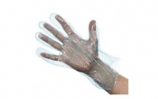 DISPOSABLE GLOVE Polythene Blue, Large