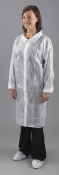VISITORS COAT Non-woven Velcro White XXL