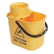 PROFESSION BUCKET & SIEVE Yellow 15 ltr
