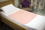 Sonoma Bedpad Pink 85x90cm with tucks, 3 litre