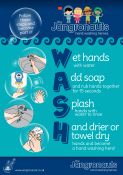 JANGRONAUTS HAND WASH CHART .