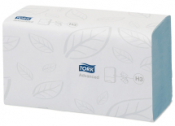 TORK ZIGZAG SINGLE FOLD 2 PLY HAND TOWEL - BLUE