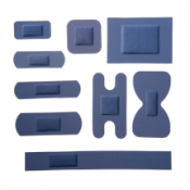 Blue Detectable Plaster, Assorted (pack of 100)