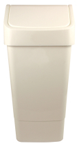 SWING TOP BIN 50 lt White