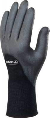 PU PALM GLOVES - BLACK