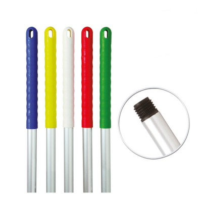 Hygiene Aluminium Screw Fit Handle - 125cm - Various Colours