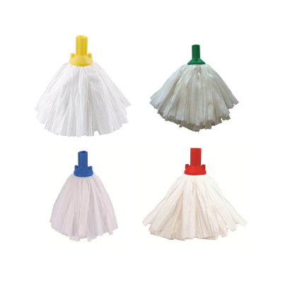 Big White Exel Mop Head - Various Colours